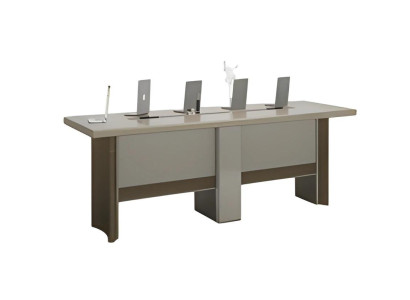 Modern grå mötesbord