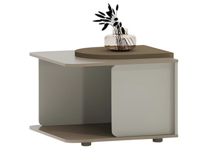 Modern beige och brun kaffebord