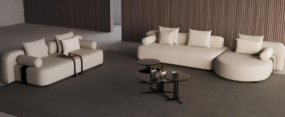 Modern och bekväm soffa