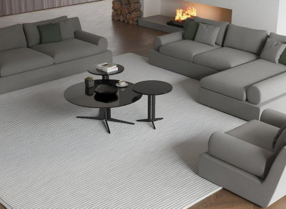 Hörnsoffa för 3 personer med komfort och funktionalitet