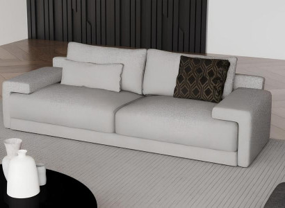 Elegant bänk, bekväm i varje detalj