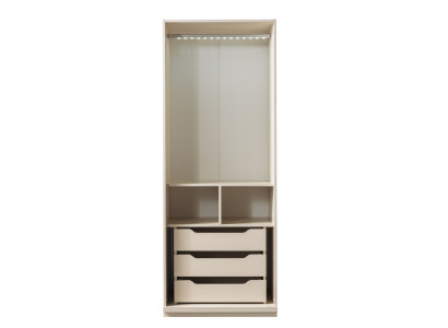 Modulär modern garderob med praktisk design