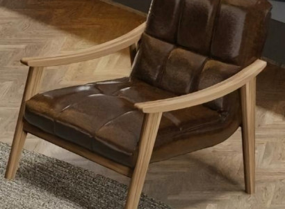 Elegant och minimalistisk stol, maximal komfort