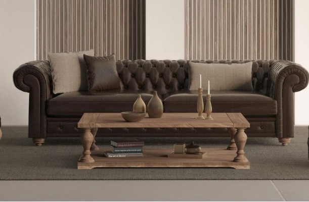 Bänk praktisk för ditt vardagsrum enligt dekorativ stil