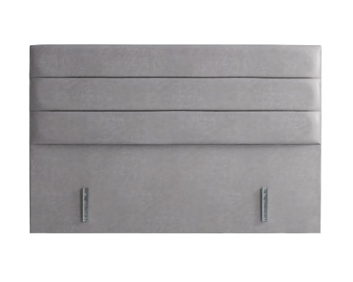 Säng elegant i tyg och trä med madrass