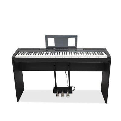 Svart digitalpiano