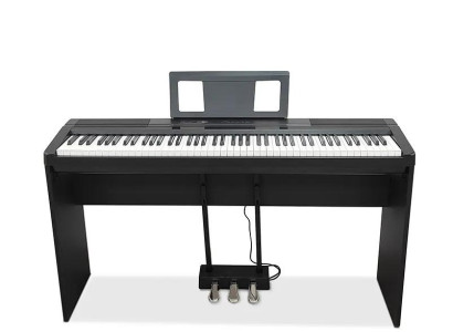 Svart digitalpiano