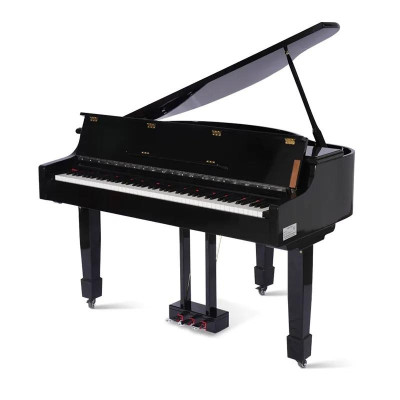Svart digital piano