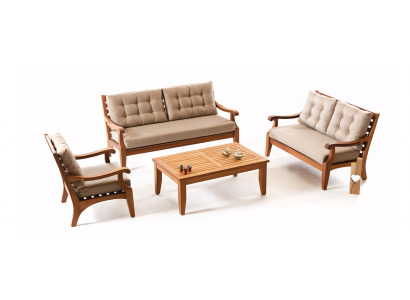 Elegant möbel för trädgård och terrass