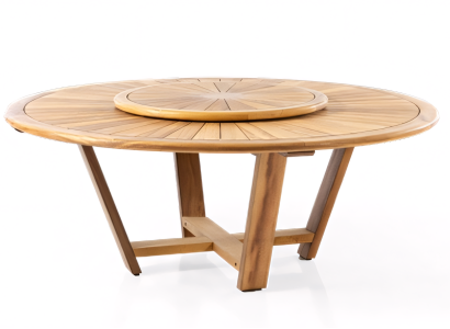 Minimalistisk matbord som skapar hygge