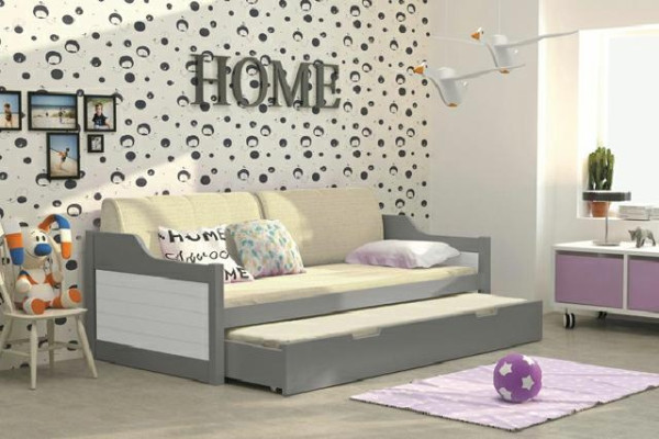 Sängsoffa med funktion och låda, dubbelsäng, våningssäng, David sängar