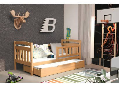 Säng i massiv trä LETTO A CASTELLO Säng med 2 sängar Nova KACPER2