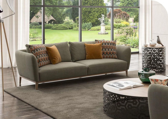 Grün Sofa Moderne Sofagarnitur Wohnzimmer Dreisitzer Sessel Zweisitzer 3+2+1