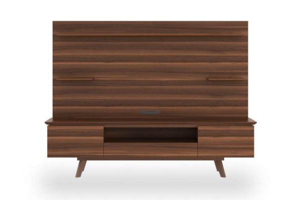 Walnuss natur Luxus Regale Moderne Wohnzimmer Möbel Hängeregale Neu