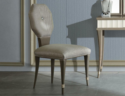 Luxus Design Polster Stühle Sitz Lehn Esszimmer Stuhl Holz Lederstuhl Sessel Neu