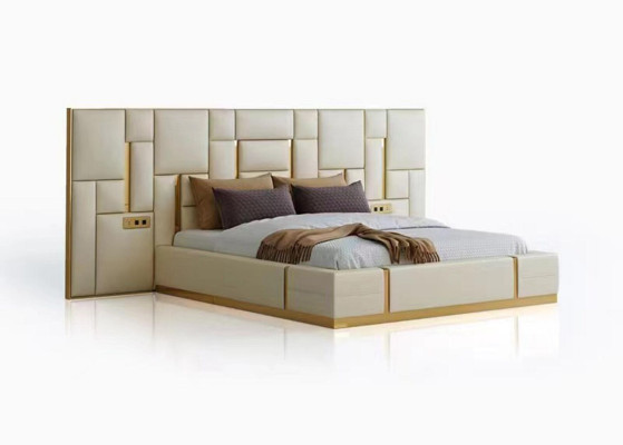 Design Schlafzimmer Garnituren Bett Modern Luxus Hotel Betten Möbel