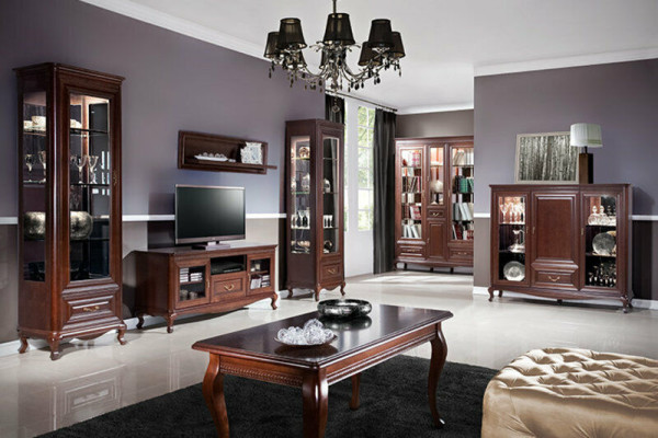 Esstisch Tisch Tische Echtholz Holztisch Klassischer Barock Style Esszimmer V-4