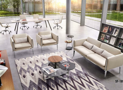 Moderne Sofagarnitur 3+1+1 Sitzer Sofa Couch Polster Deko Garnitur Couchen