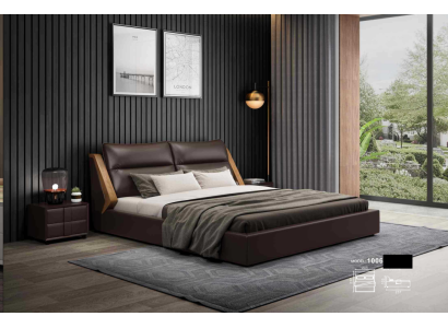 Bett Polster Design Luxus Doppel Hotel Betten Ehe 180x200cm Schlaf Zimmer Leder
