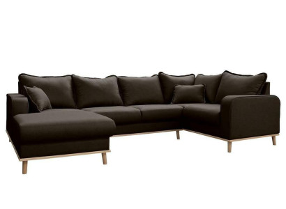 Ecksofa Sofa Couch Polster U-Form Wohnlandschaft Sitzgarnitur Sofas