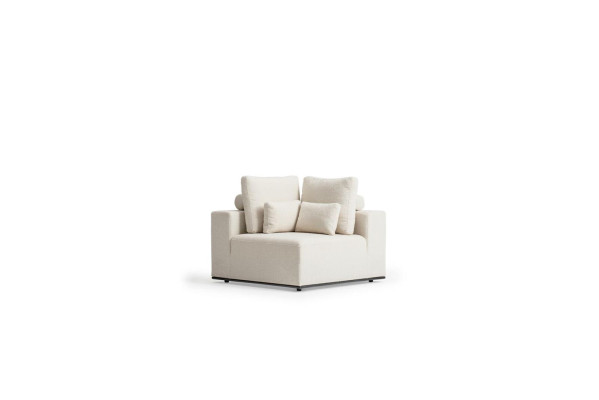 Luxus Wohnzimmerecke Wohnlandschaft Stoff Sofa Couchen Modern