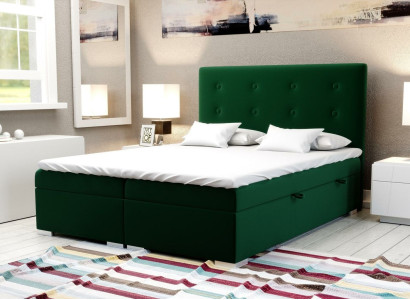 Boxspring Bett Hotel Doppel Bett Textil Luxus Betten Polster Bettkasten Funktion