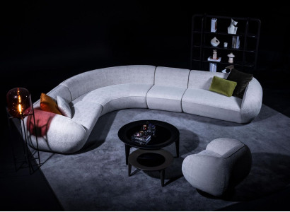 Graue Ecksofagarnitur Wohnzimmer Polstersofa Luxus Ecksofagruppe Sofa
