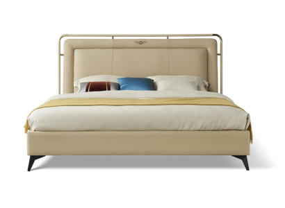 Bett Polster Klassisches Doppelbett 180x200cm Holz Hotel Betten