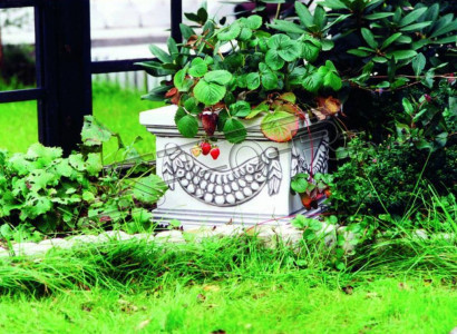 Blumenkübel Pflanz Natur Kübel Dekoration Figur Vasen Garten Blumentöpfe