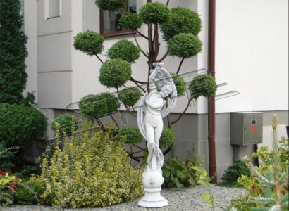 Figur Statue XXL Garten Figur Wasser Säulen Skulptur Statuen