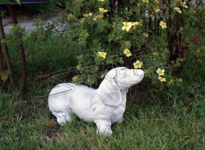 Garten Dekoration Dackel Terrasse Figuren Figur Deko Statue