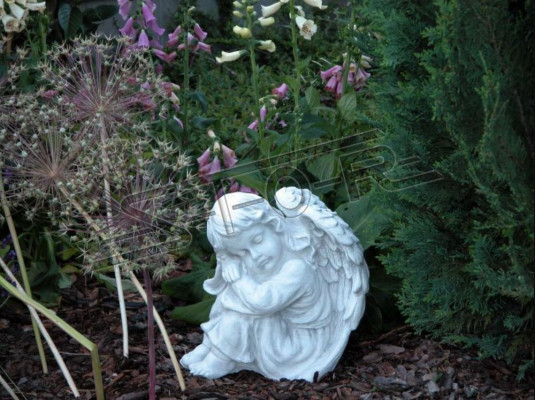 Garten Dekoration engel Statue Skulptur Figuren Skulpturen