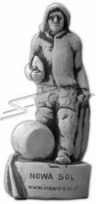 Garten Dekoration Fischer Statue Skulptur Figuren Skulpturen Designer