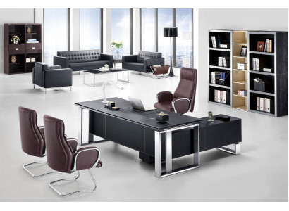 Aktenschrank Bücherregal Croco Leder Regale Schrank Luxus Büro Möbel