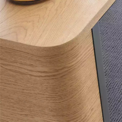 Wohnwand rtv Sideboard TV Ständer niedrige Seite Wohnwände Holz Metall