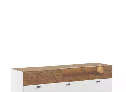 Design Wandschrank Regal Wand Regale Wohnzimmer TV-Ständer Holz