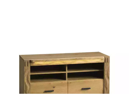 TV Schrank Luxus Fernseher Ständer Kommode Sideboard Wohnwand Holz