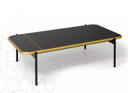 Möbel Tisch Luxus Modern Couchtisch Holz Wohnzimmer Design schwarz