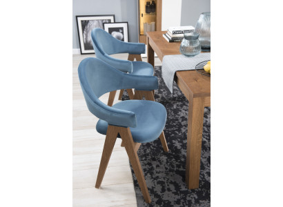 Luxus Sessel Set 8x Stuhl Gruppe Sitz Lehn Stühle Garnitur Holz Massiv