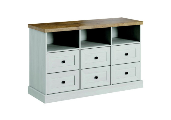 Wohn Zimmer Regal Holz Luxus Schrank Design Kommode Anrichte Side Low Board Neu