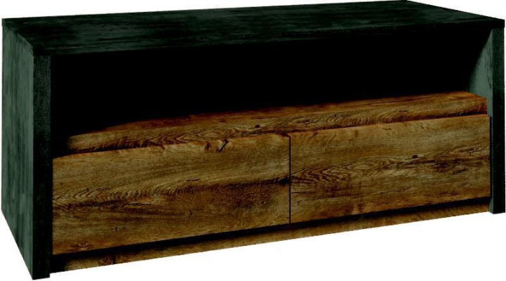 Wohnwand Wohnzimmer Set Vitrine Lowboard Wandregal tv Tisch 6 tlg. Garnitur Neu