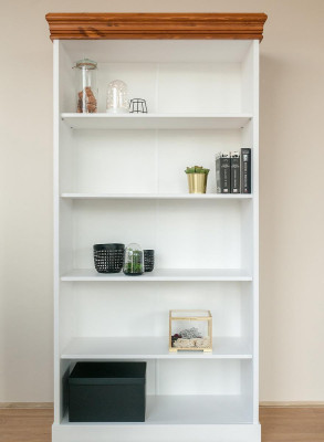 Design Bücherregal Wandregal Regal Bücherschrank Wohnwand Wohnzimmer Wand Regal