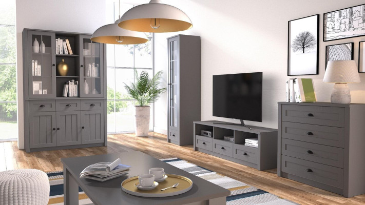 Kleiderschrank Massivholz Holz Landhaus Schränke Schrank Schrankwand S2D Möbel