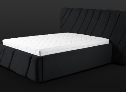 Schwarzes Bett Samt Betten Doppelbett 160x200 Design Hotel Einrichtung