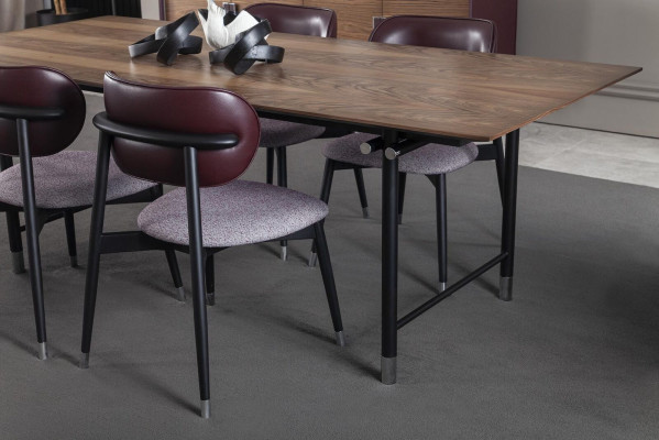 Luxus Polster Lehnstuhl Stühle Loft Designer Möbel Grau Küchen Lederstuhl