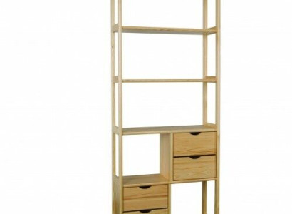 Regal Bücherschrank Schränke Bücherregal Wohnwand Wohnzimmer Wand Design