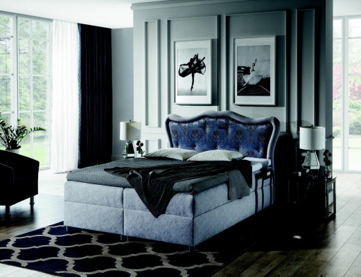 Klassisches Bett Boxspring Betten Barock Schlafzimmer Möbel Luxus Einrichtung