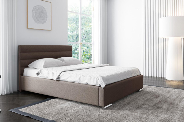Doppel Hotel Modern Bett Schlafzimmer Betten 160x200 Polsterbett Bettrahmen Neu