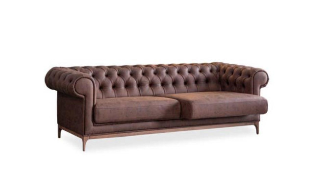 Gepolsterte Wohnzimmer Möbel Sofagarnitur Couch Set Stoffsofa 3tlg. Textil