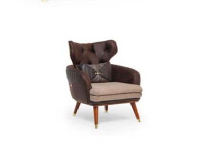 Einsitzer Sofa Couch Sessel Ohrensessel Polster Möbel Fernseh Relax